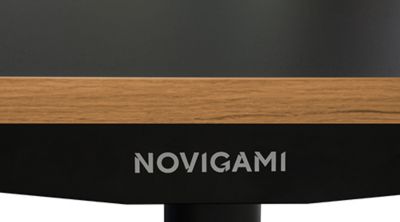Schreibtisch elektrisch höhenverstellbar Josi | BxT 1200 x 800 mm | Gestell Weiß | Platin | Novigami